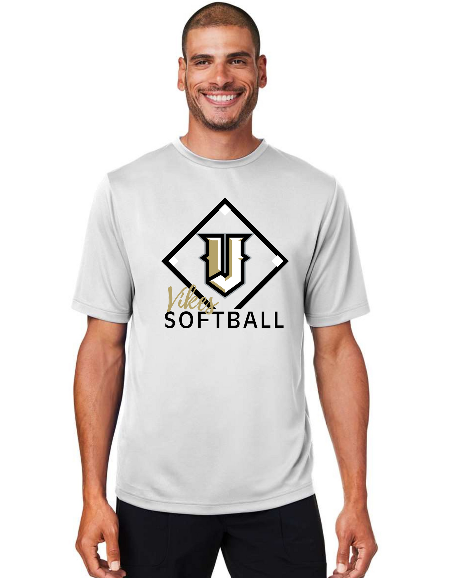 Vikes Softball Diamond Short Sleeve Dri-Fit