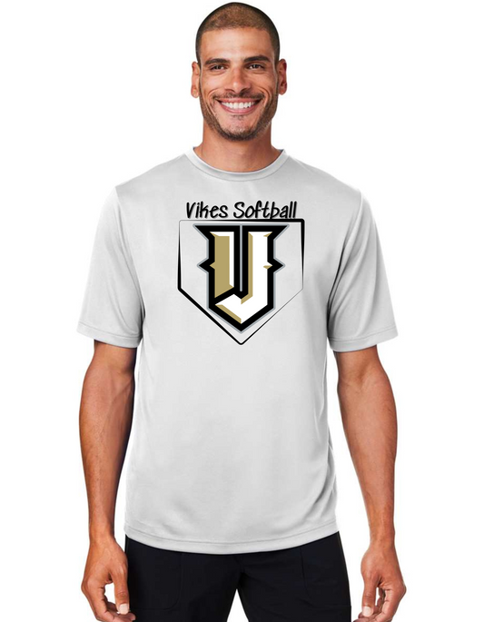 Vikes Softball Home Plate Short Sleeve Dri-Fit