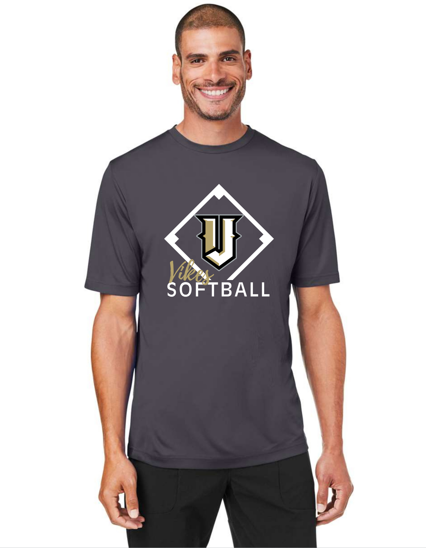 Vikes Softball Diamond Short Sleeve Dri-Fit