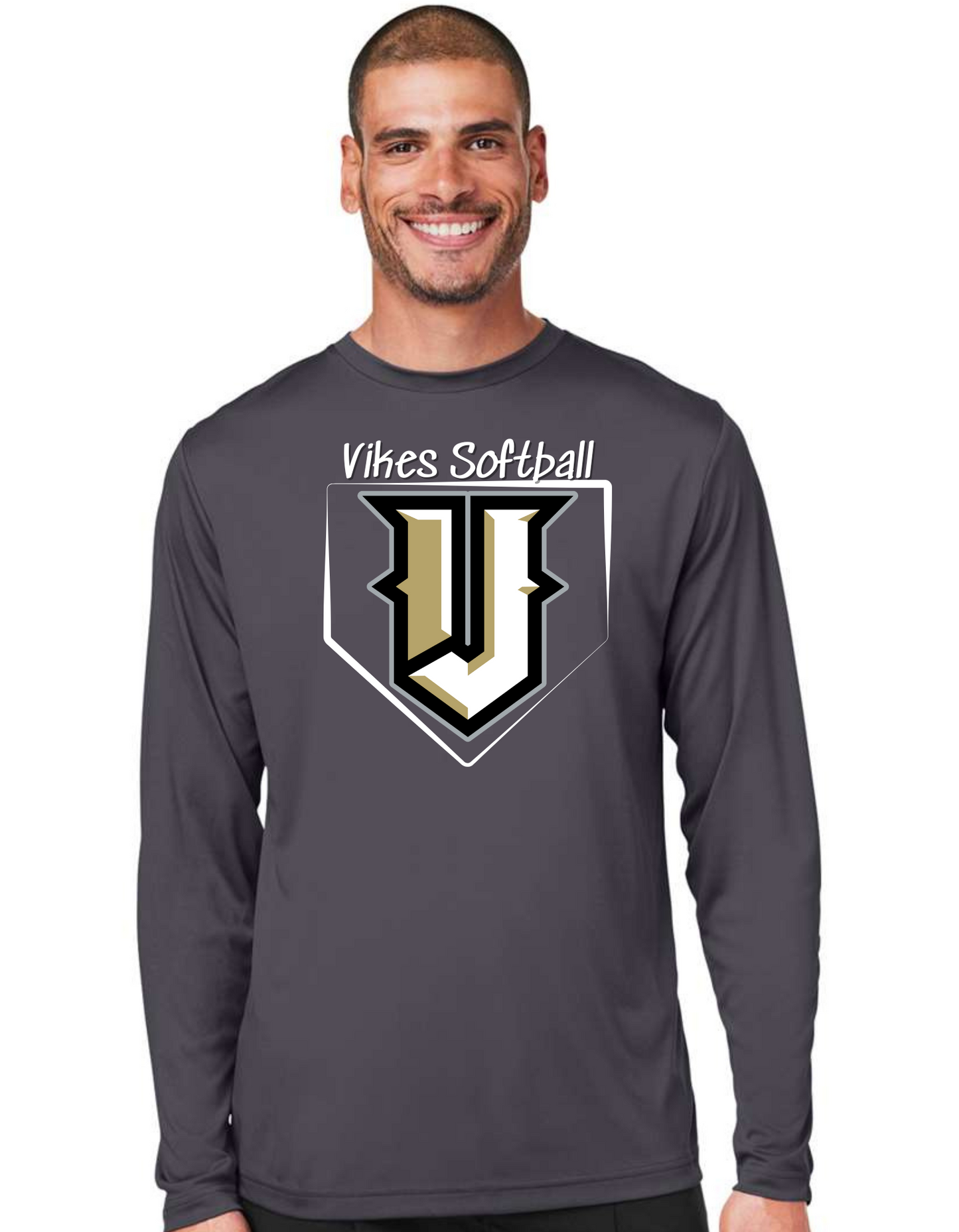 Vikes Home Plate Long Sleeve Dri-Fit