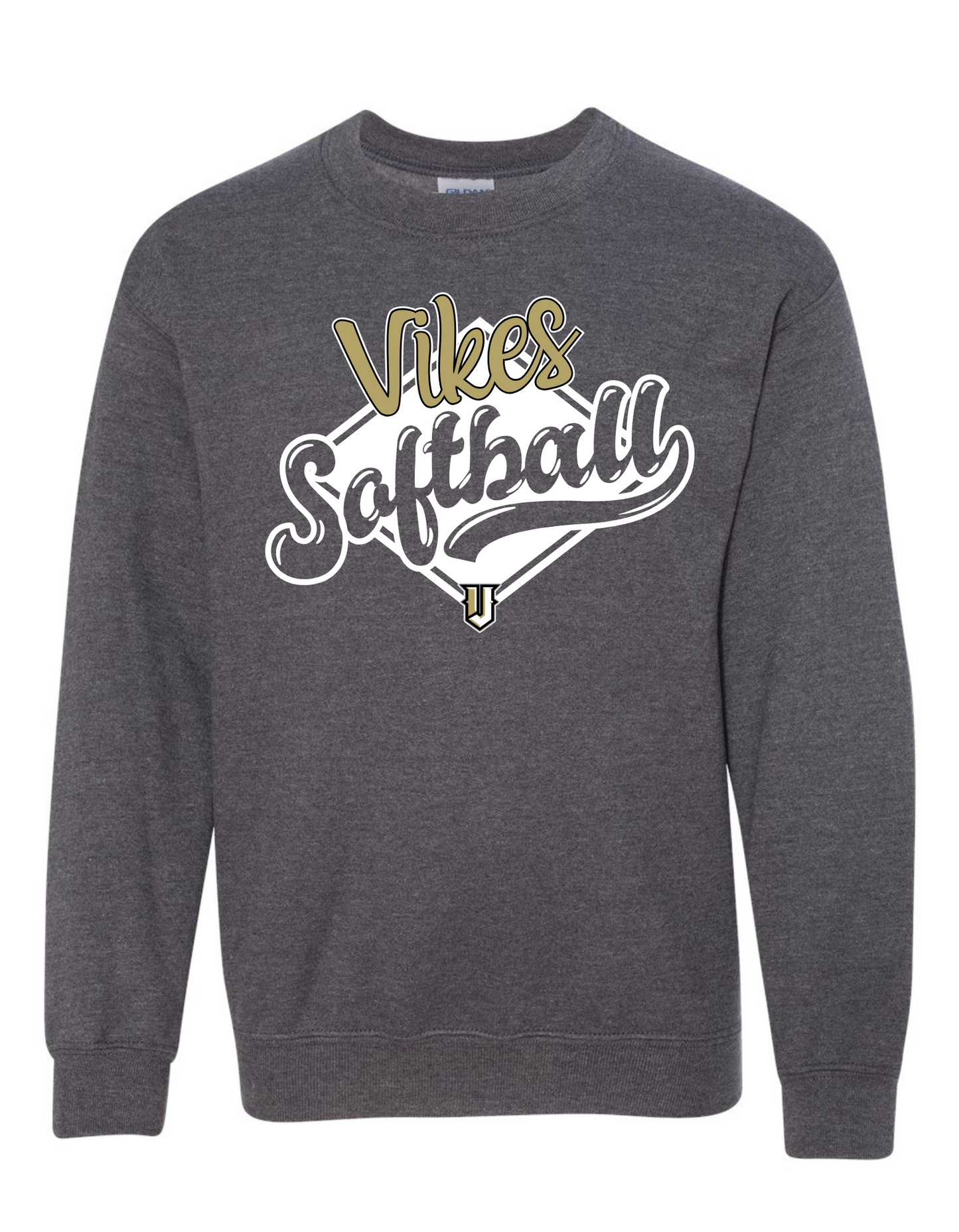 Vikes Cursive Crew Sweatshirt