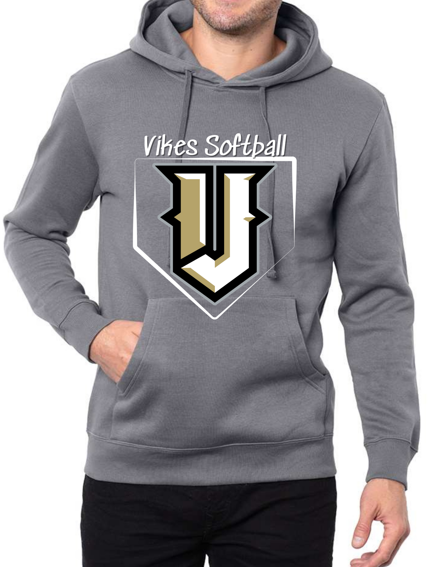 Vikes Home Plate Hooded Sweatshirt