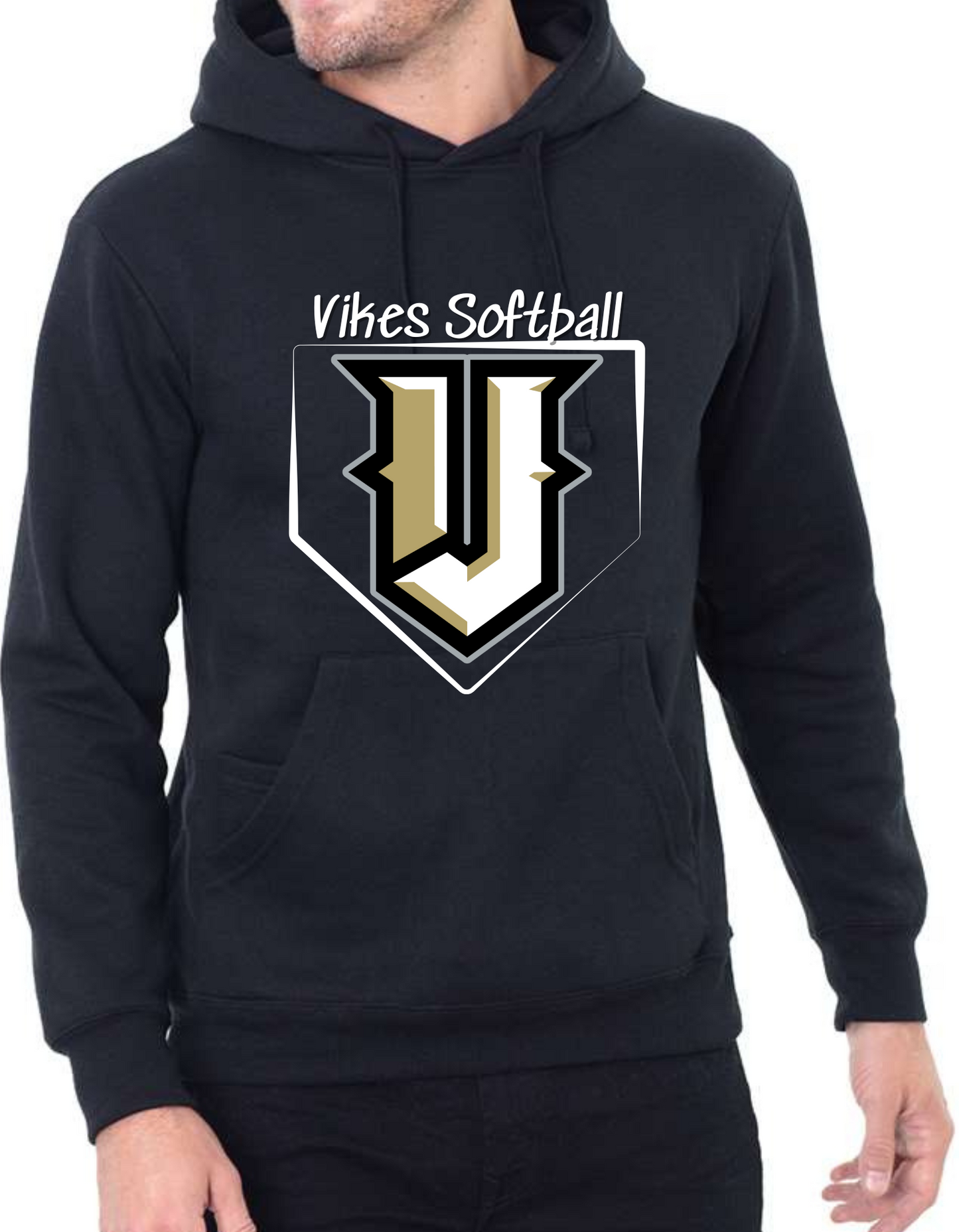 Vikes Home Plate Hooded Sweatshirt