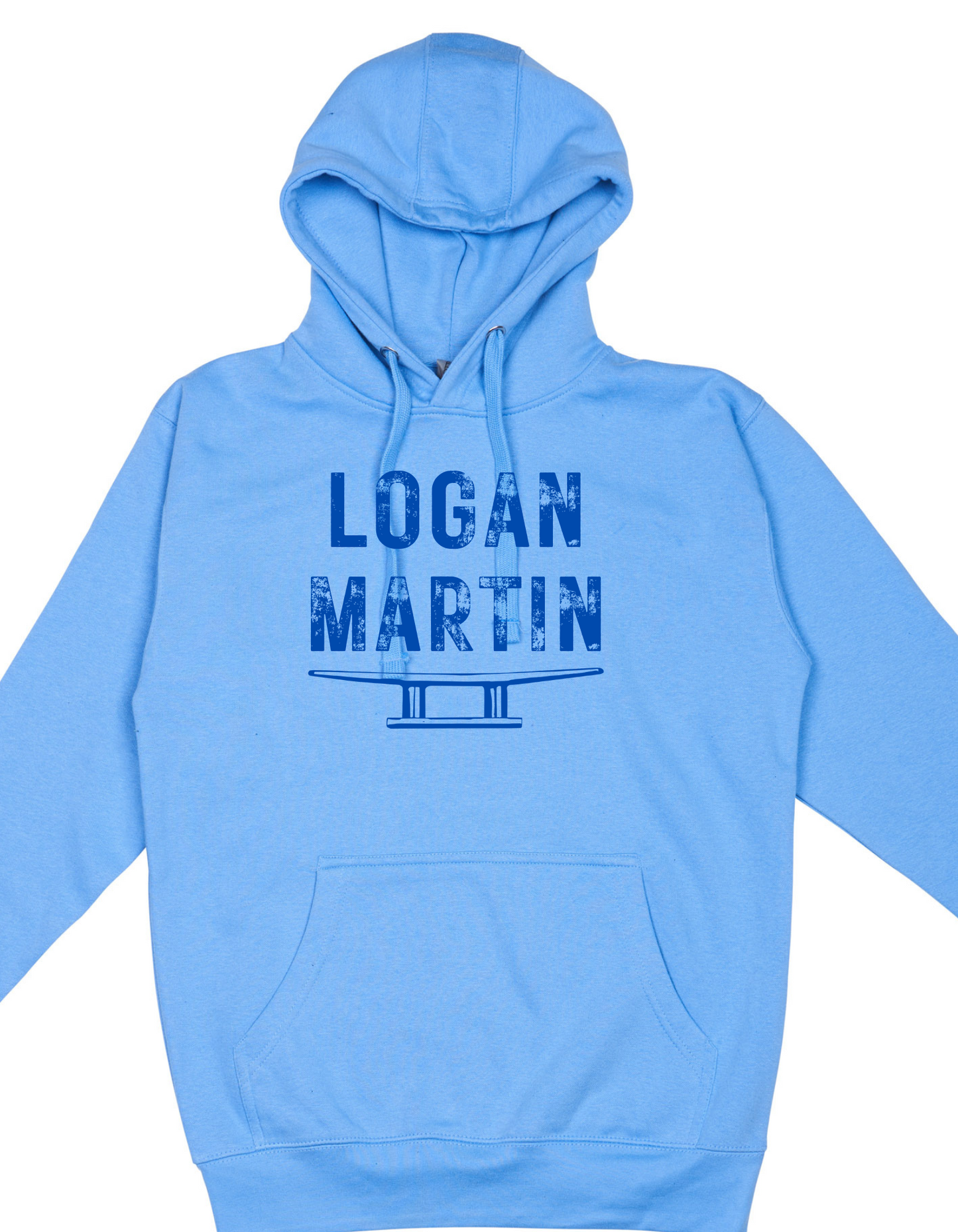 Deck Style Carolina Blue Hoodie