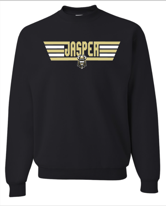 Jasper Vikings "Top Gun" Black and Gold