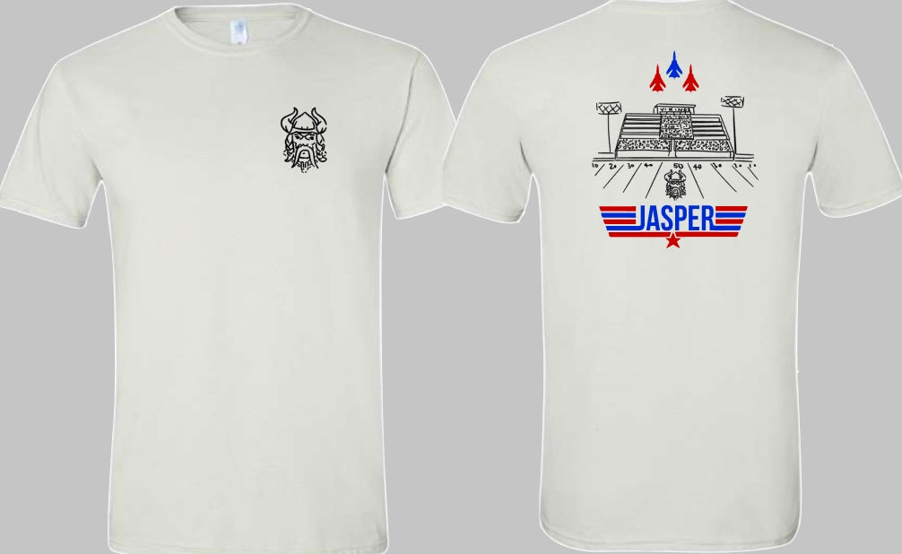 Jasper Vikings"Top Gun" inspired Stadium Sketch
