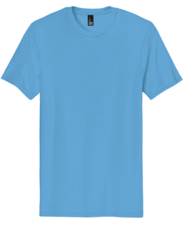 District ® The Concert Tee - DT5000 - Aquatic Blue