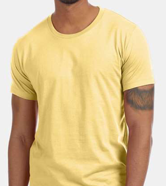 Alternative - Cotton Jersey Go-To Tee - 1070 - Sunset Gold