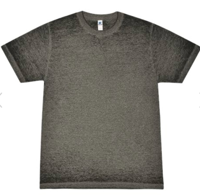 Colortone - Acid Wash Burnout T-Shirt - 1350 Twilight Black