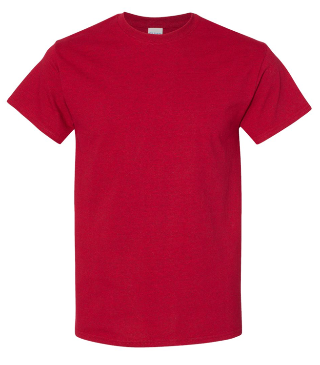 Gildan - Heavy Cotton™ T-Shirt - 5000 - Antique Cherry Red