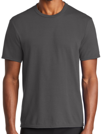 PC381 Port & Company® Performance Blend Tee CHARCOAL