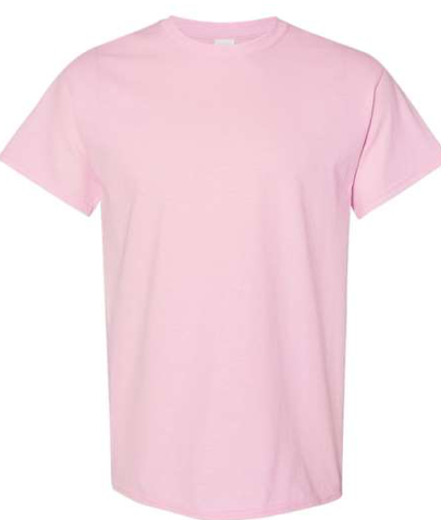 Gildan - Heavy Cotton™ T-Shirt - 5000 - Light Pink