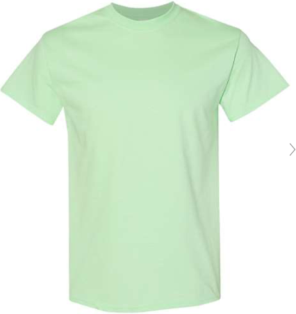 Gildan - Heavy Cotton™ T-Shirt - 5000 - Mint
