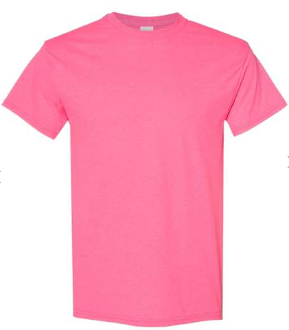 Gildan - Heavy Cotton™ T-Shirt - 5000 - Safety Pink