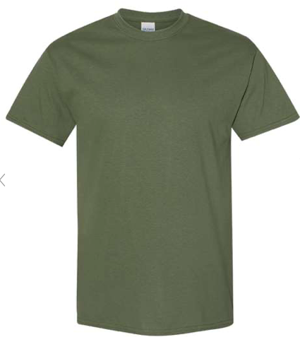 Gildan - Heavy Cotton™ T-Shirt - 5000 - military green