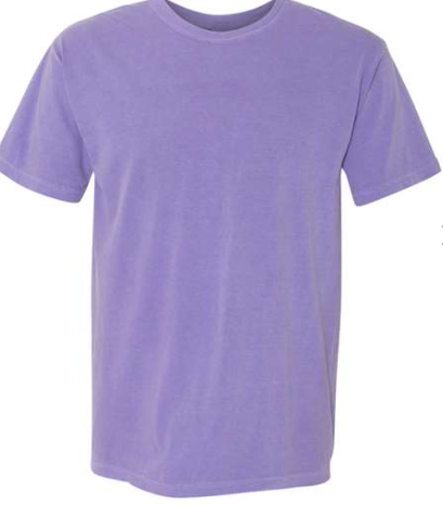Comfort Colors - Garment-Dyed Heavyweight T-Shirt - 1717 - Violet