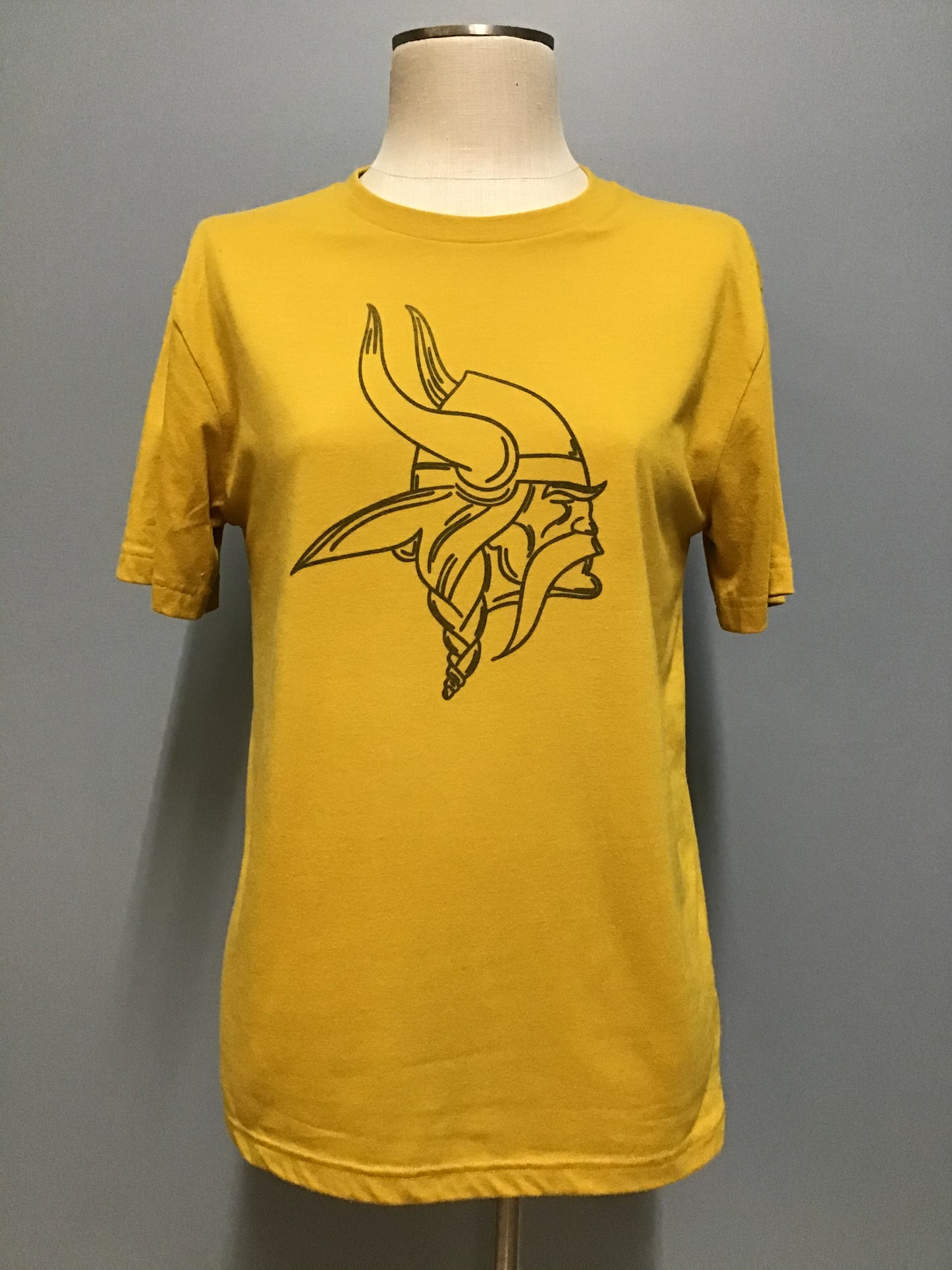 Viking Head Sublimated on Next Level Tee