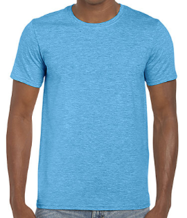 Gildan Softstyle 64000 Heather Sapphire