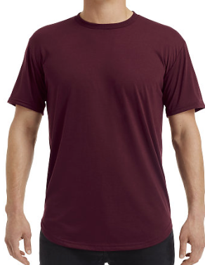 Anvil 900C 100% Polyester Adult Curve Short Sleeve Tee DISCONTINUED