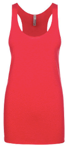 Next Level NL6733 Women's Tri-Blend Racerback Tank Vintage Shocking Pink