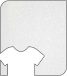 White 20 in Glitter HTV