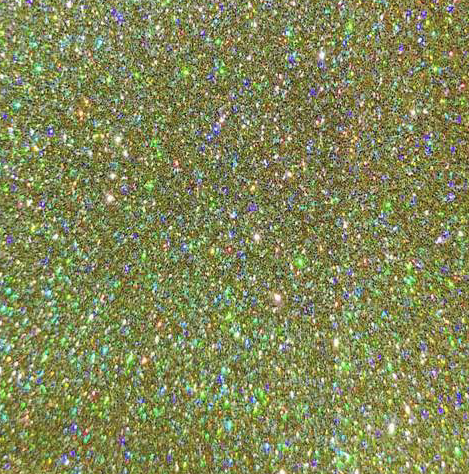 Gold Confetti 20 in Glitter HTV