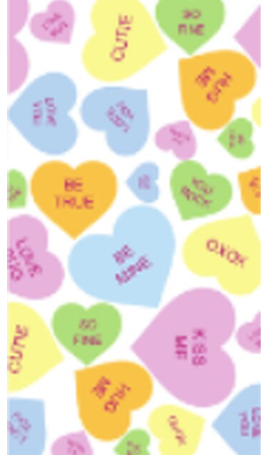 Valentine's Day 9 Printed HTV