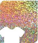 Silver 20 in Holographic HTV