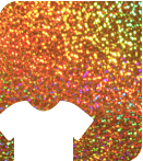 Gold 20 in Holographic HTV