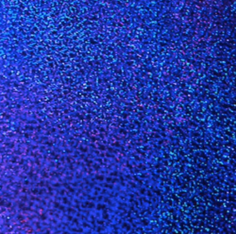 Royal Blue 20 in Holographic HTV