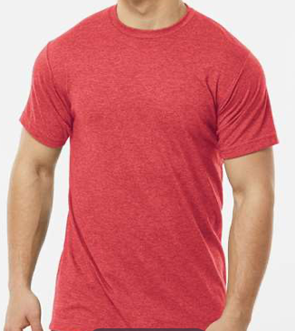 Tultex Poly-Rich - 241 - Heather Red