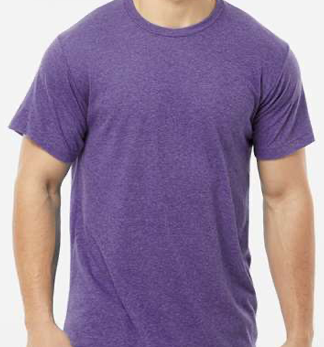 Tultex Poly-Rich - 241 - Heather Purple