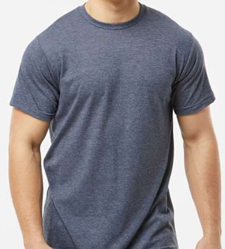 Tultex Poly-Rich - 241 - Heather Navy