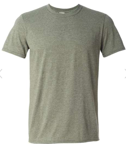 Gildan Softstyle 64000 Heather Military Green