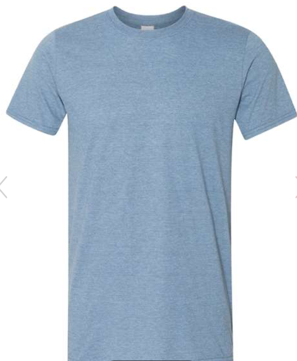Gildan Softstyle 64000 Heather Indigo