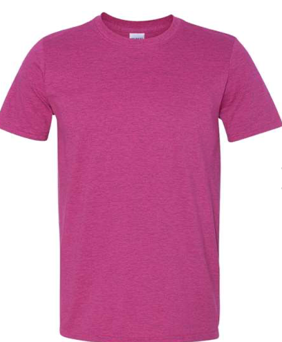 Gildan Softstyle 64000 Heather Heliconia