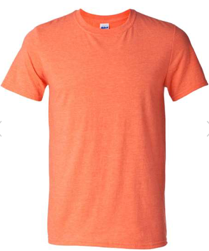Gildan Softstyle 64000 Heather Orange