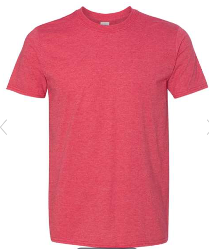 Gildan Softstyle 64000 Heather Red
