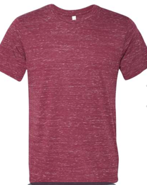 BELLA+CANVAS 3650 Texture Maroon Marble