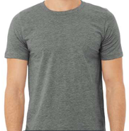 BELLA+CANVAS 3001 CVC Tee Deep Heather