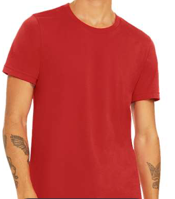 BELLA+CANVAS 3001 CVC Tee Red