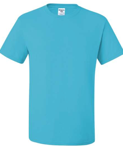 JERZEES - Dri-Power® 50/50 T-Shirt - 29MR - Aqua