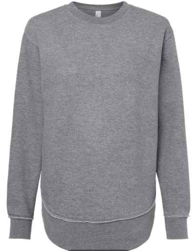 LAT - Women's Weekend Fleece - 3525 - Granite Heather