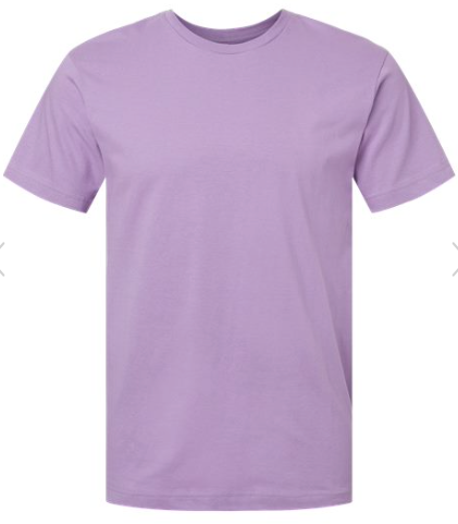 LAT - Fine Jersey Tee - 6901-Lavender
