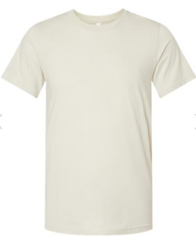 BELLA+CANVAS 3001 CVC Tee Heather Oatmeal