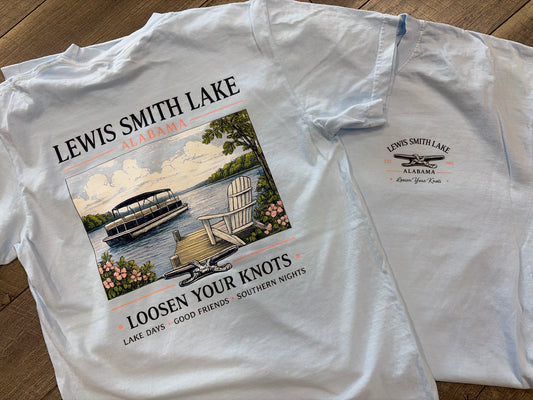 Deck Style "Lake Days Good Friends Southern Nights"