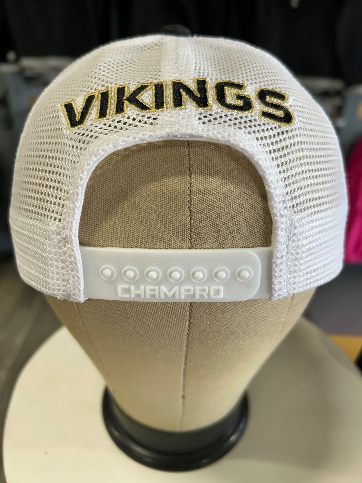 Viking V Logo Low Profile Trucker Cap