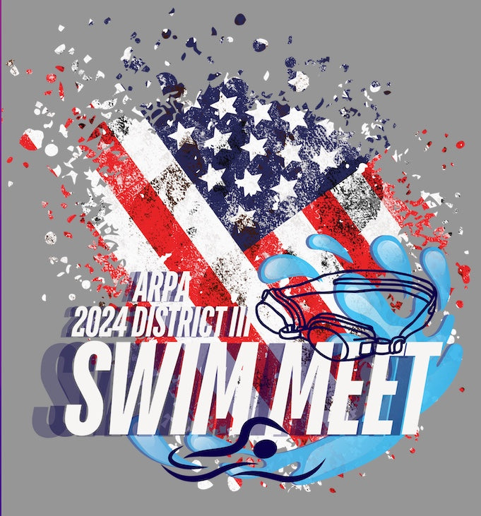 2024 District Meet Swim Team Shirt