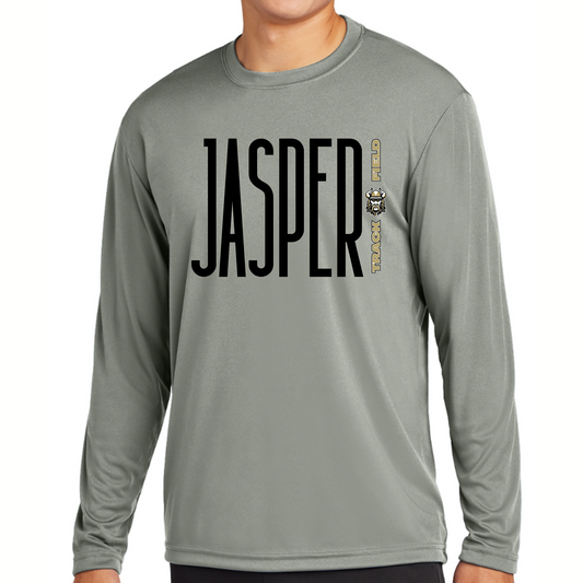 Jasper Track and Field- Long Sleeve Grey