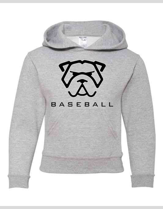 Mad Dawg Baseball Hoody Grey